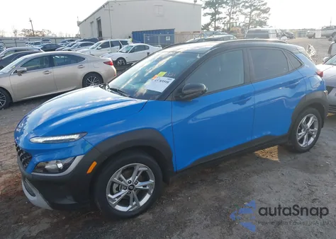 2022 Hyundai Kona Sel from USA, damaged, VIN KM8K62AB3NU902785